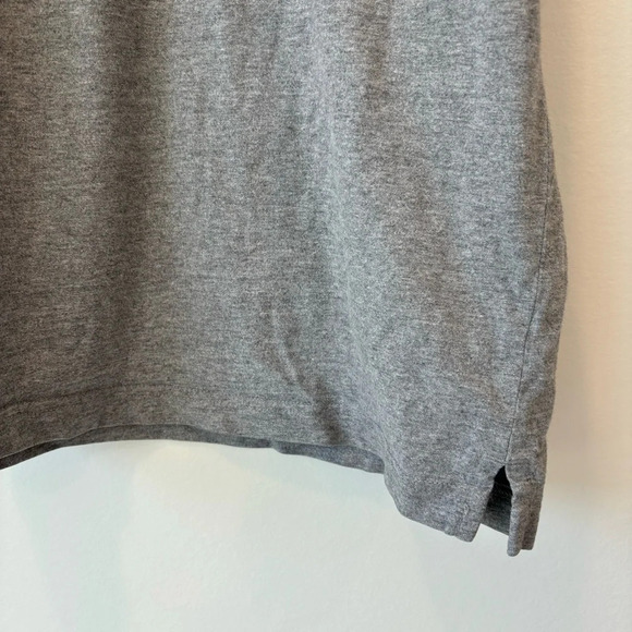 Duluth Trading Co 2XL Grey Cotton Short Sleeve Classic T Shirt V Neck Casual - Picture 4 of 6